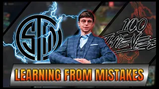 CONCLUDING IN-GAME MISTAKES TO LEARN - TSM 100THIEVES REVIEW - CAEDREL