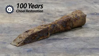 Very Rusty Chisel Restoration