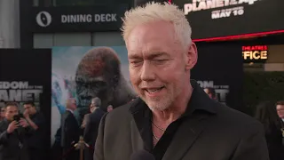 Kingdom of the Planet of the Apes LA Premiere - itw Kevin Durand (Official video)