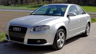 2006 Audi A4 B7 2.0 TFSI Quattro S-Line (200 PS) TEST DRIVE