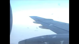 Взлет из Хабаровска и посадка в Анадыре Ту-154м RA-85114 авиакомпании Дальавиа январь 2008 года