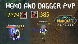 HEMO vs DAGGER Spec? Both OWN | Rogue PvP WoW Classic