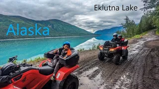 Epic 4-Wheeling at beautiful Eklutna Lake in ALASKA