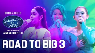 THE SUPER GIRLS - TERLANJUR MENCINTA (Yovie Widianto) - ROAD TO BIG 3 - Indonesian Idol 2021