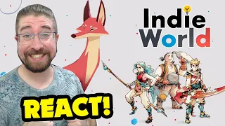 REACT do Indie World Showcase 15/12/2021 para Nintendo Switch