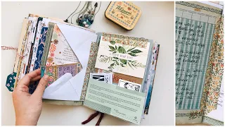 Junk Journal With Me | Ep 54 | Journaling Process Video