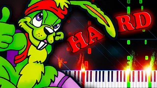 Jazz Jackrabbit Theme - Piano Tutorial