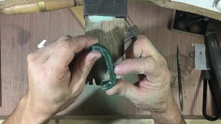 Carving hinged bangle out of wax