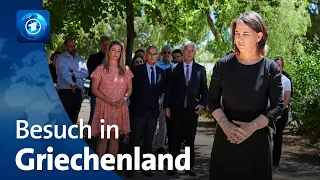 Außenministerin Baerbock auf Antrittsbesuch in Griechenland