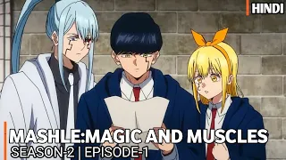 Mashle Magic and Muscles Season 2 episode 1 Explained in hindi #mashle