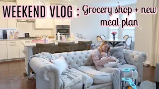 A DAY IN MY LIFE AS A MOM : GROCERY SHOP + MEAL PLAN WITH ME | Tara Henderson