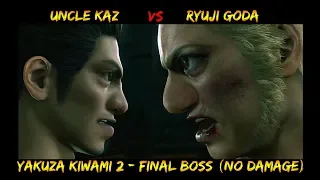 Yakuza Kiwami 2 Final Boss - Ryuji Goda (No Damage)