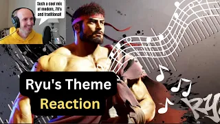 Ryu's Theme (First Listen) Reaction- Street Fighter 6