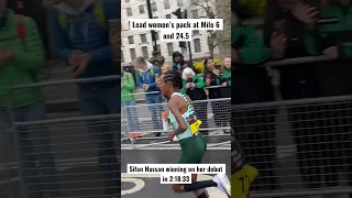 Sifan Hassan Wins Her Debut Marathon In 2:18:33 - London Marathon 2023