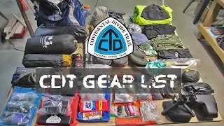 CDT Gear List - Post Thru Hike Gear Review