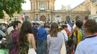 France's Health Pass: demonstration outside the Senate in Paris | AFP