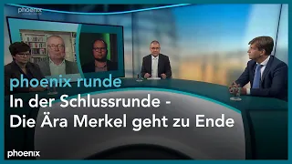 phoenix runde: In der Schlussrunde - Die Ära Merkel geht zu Ende