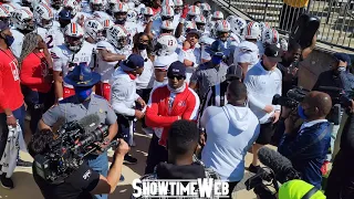 Jackson State Football Team Tunnel Entrance vs Alabama State JSU vs ASU 2021