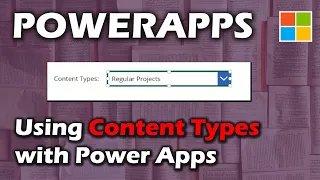 Power Apps with Content Types and setting DefaultSelectedItems of Content Types