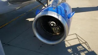 Airbus A319 Engine Startup