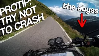 ONE HELL OF A SCARY ROAD! (Gavia Pass) [RAW Onboard]