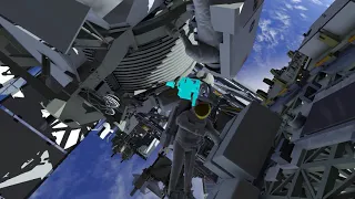 Expedition 61 - EVA 60 - Spacewalk Animation