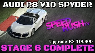 Real Racing 3 Elite - SpeedRush TV Stage 6 - Audi R8 V10 Spyder (Upgrade R$ Only)