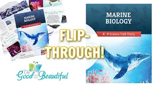 NEW REVISED MARINE BIOLOGY UNIT! THE GOOD AND THE BEAUTIFUL