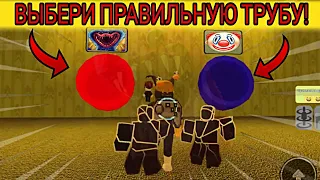 ВЫБЕРИ ПРАВИЛЬНУЮ ТРУБУ чтобы ВЫЖИТЬ в ROBLOX ! НЕ выбирай НЕПРАВИЛЬНУЮ ТРУБУ в ROBLOX!