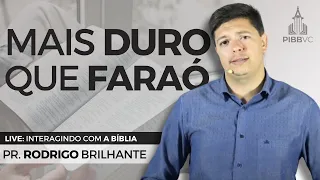 #LIVE 678 - Mais Duro que Faraó | Pr. Rodrigo Brilhante - 06/05/2024 PM