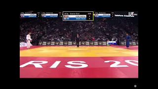 SASAKI vs CASSE - WHO HAS THE BETTER NEWAZA?! Paris Grand Slam 2021 Judo - 佐々木　寝技　一本勝ち！