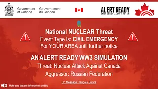 Canada Nuclear Alert Ready Simulation