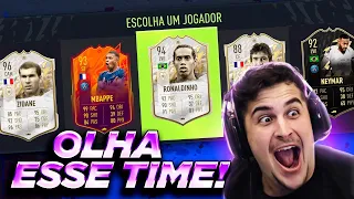 O MELHOR DRAFT DO BANQUETA NO FIFA 22!!