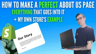 How To Create The Perfect About Us Page For Your Shopify Store | Tips & Examples 2022