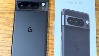 Google Pixel 8 Pro unboxing ￼