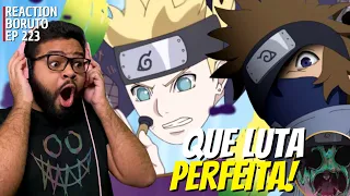 INOJIN VS HOUKI! React/Comentários | Boruto EP 223