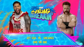 WWE 2K24 Jey Uso VS Sheamus Extreme Rules Match 2K24