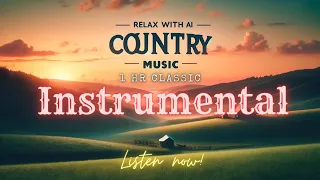 "Classic Country Music Mix 🎸 Part 1 of 2 | 1 Hour of Timeless Hits | High-Quality Audio -Suno V3 AI