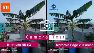 Mi 11 Lite NE 5G vs Motorola Edge 20 Fusion | Camera Comparison | Camera Test | | InTech |