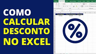 Como Calcular Desconto no Excel