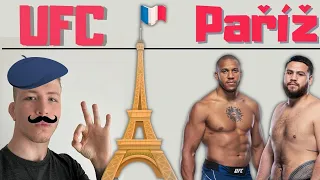 První UFC v Paříži už zítra v náš čas – celá hlavní karta UFC Paris