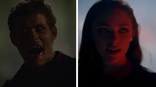 Klaus Becomes A Hybrid vs Hope Becomes A Tribrid | Scene Comparison | TVD & Legacies