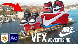 How To Create Brand's CGI Ads Using VFX in Blender | Blender VFX Tutorial