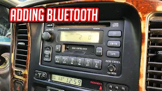 bluetooth music streaming in a 100 series Land Cruiser Lexus LX470