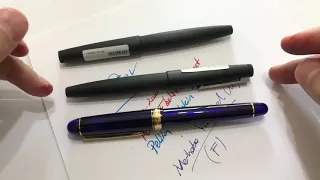 Platinum 3776 vs Lamy 2000 [TR]