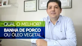 Banha de porco ou óleo vegetal?