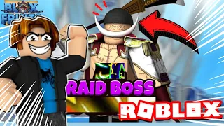 Goku Found GREYBEARD *RAID BOSS* in first sea Roblox Blox Fruits