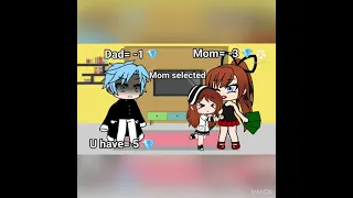 🌺 Choose Mom Or Dad 🌺 || GachaClub Meme 👑