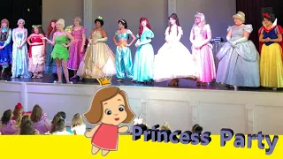 Disney Princess Party Fairytale Ball MagiClip Princess Dress Mix Up