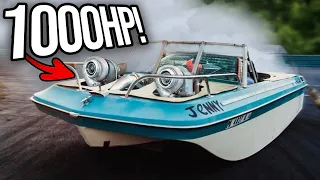 This Twin Turbo DRIFT BOAT Is ALL You Need! [MUST WATCH!]